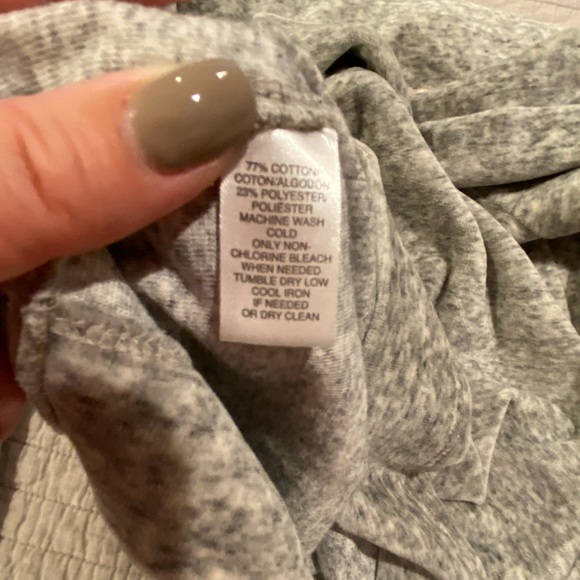 Loft Off-the-Shoulder Velour Sweatshirt - Picture 3 of 7